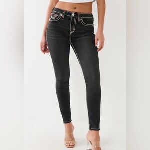 True Religion Jennie Curvy Mid-Rise Super Skinny